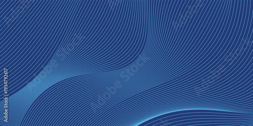 Modern cover design set. Blue abstract line pattern. Creative wavy stripe vector collection layout for business background, certificate, brochure template, contemporary planner