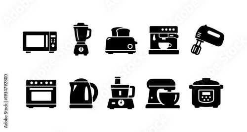 Ecology flat icon set. environment, nature icons collection in flat style