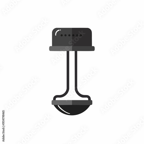 Minimalist Flat Design Tea Infuser Kitchen Utensil Equipment Icon