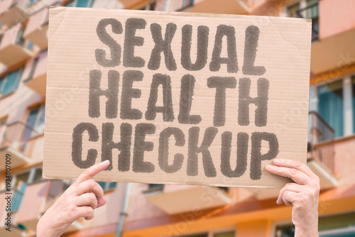 Canvas Print "Sexual Health Checkup" Regular sexual health checkups help catch issues early and keep your reproductive health on track