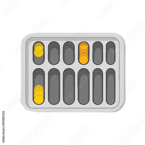 Home Organizing Arrange Drawer with Multi Compartment Storage Container