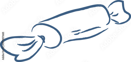 Candy Wrapped Sweet Sketch