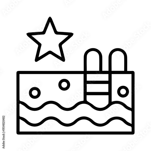 Swimming Pool Icon
