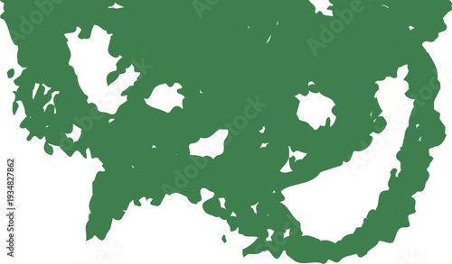 Foliage Splatter Silhouette Background