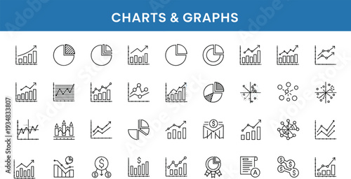 Set of zodiac symbols and numbers icons