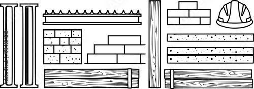 Explore a comprehensive collection of diverse construction and building materials samples