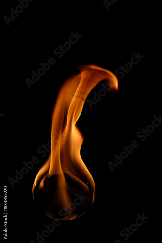 Bild auf Leinwand round fireball