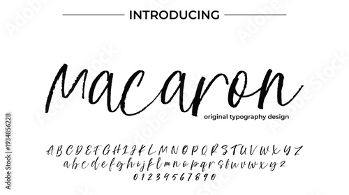 Macaron - Elegant Script Font for Smooth Handwritten Design and Creative Typography
