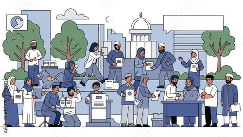 Diverse Medical Professionals Working Together