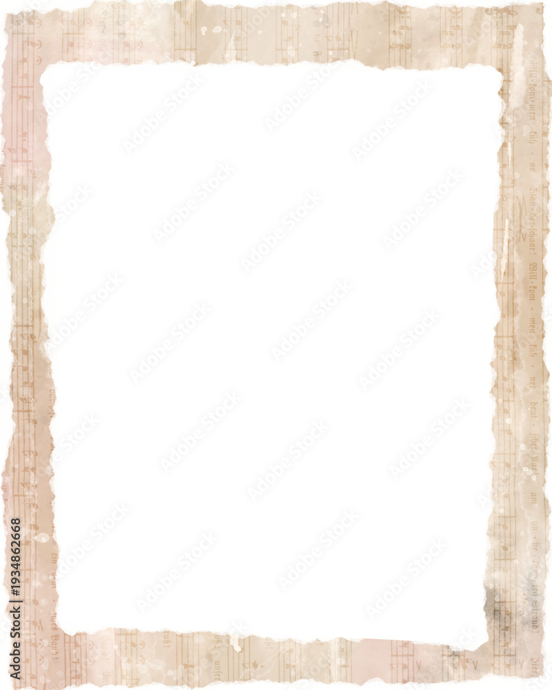 Obraz premium old torn paper