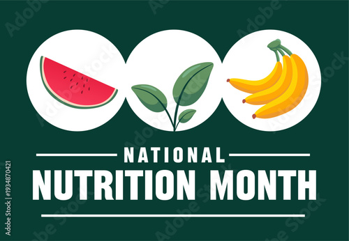 National Nutrition Month for better nutrition