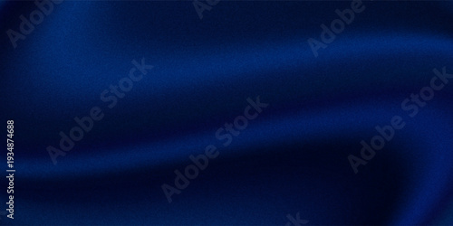 Black dark gray blue abstract elegant background. Drapery. Curtain. Fabric material. Soft folds. Wave stripe line. Gradient. Empty space. Design. Template.