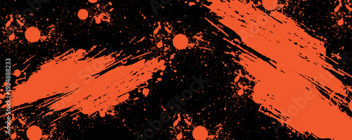 Orange brush background for banner, wallpaper, sales banner and poster
