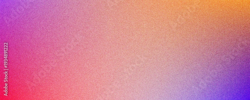 Amazing Blue Orange White Blur Gradient With Noise Grain Textured, Good For Flyer, Poster