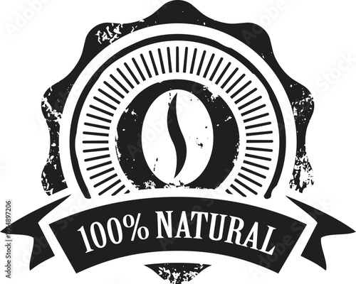 Illustration logo Black White, Coffee shop logo design template. Retro coffee emblem. cafe logo. coffe. vector illustration. editable. coffee shop illustration design elements vintage vector