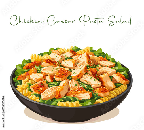 Chicken Caesar Pasta Salad.eps