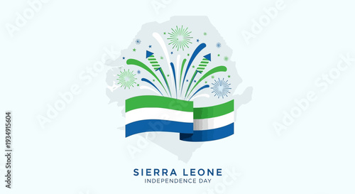 Sierra Leone Tourism Logo Design Element.