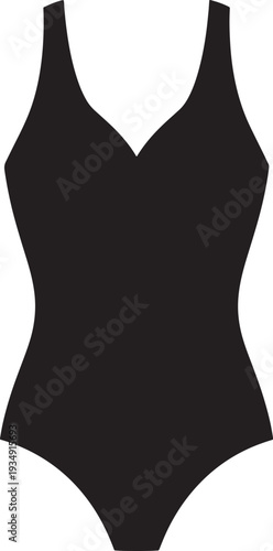 Vector black bodysuit