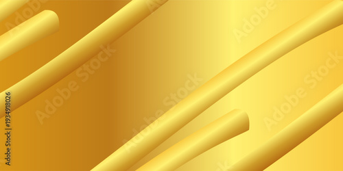 Luxury golden background. Elegant, metallic golden gradient vector illustration. Idea for you presentation, wallpaper, screen.Print