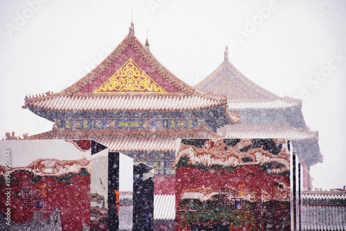 The Empire Palace in the Snow Storm