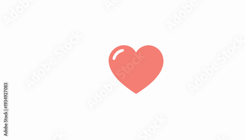 set of funny cartoon hearts