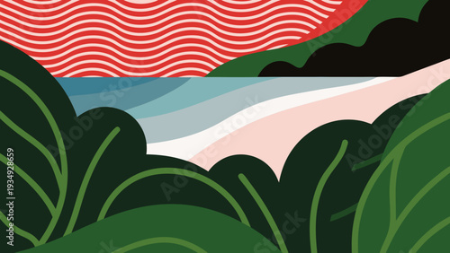 Muted blue and sandy tones in a soft abstract composition. Relaxing coastal wall art ideal for beach homes, spa decor, and airy interiors.