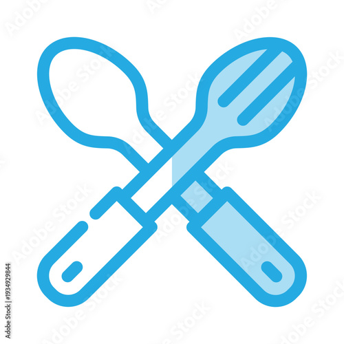 Fork icon design template