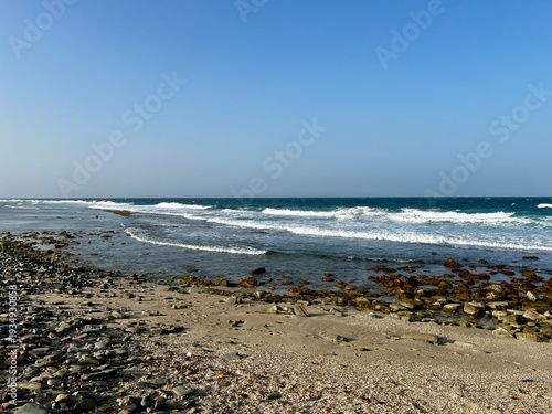 waves on the beach