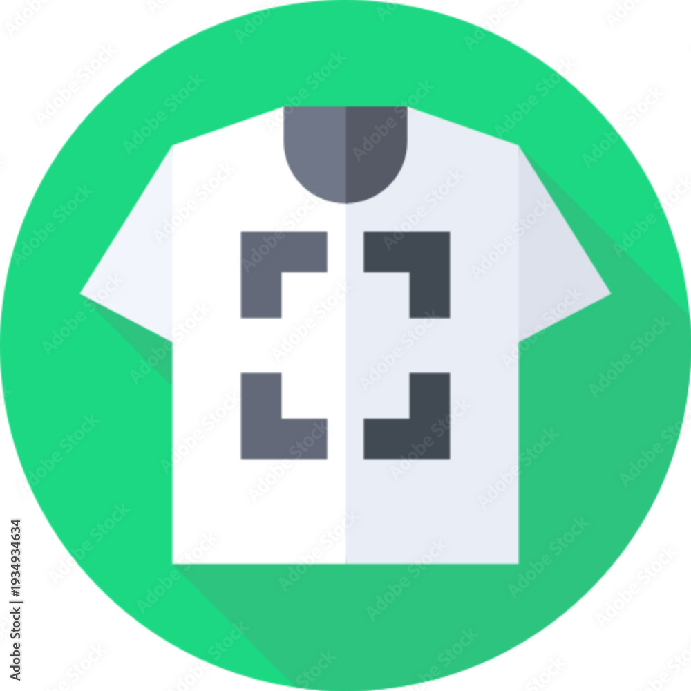 Obraz premium T-Shirt Long Sleeve Icon