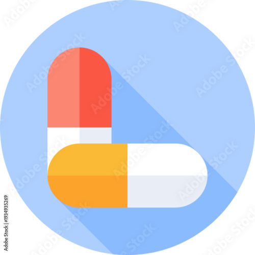 Vitamin Supplement Pill Icon