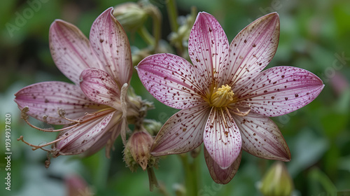 Drimiopsis maculata flower in nature garden