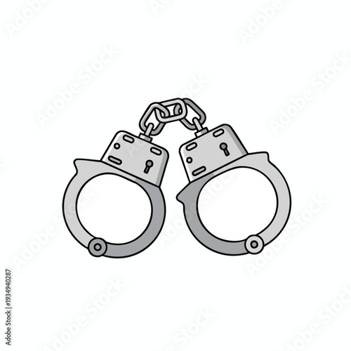 Handcuffs Illustration