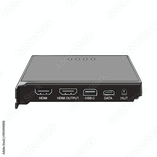 HDMI Switcher Device with Multiple Ports