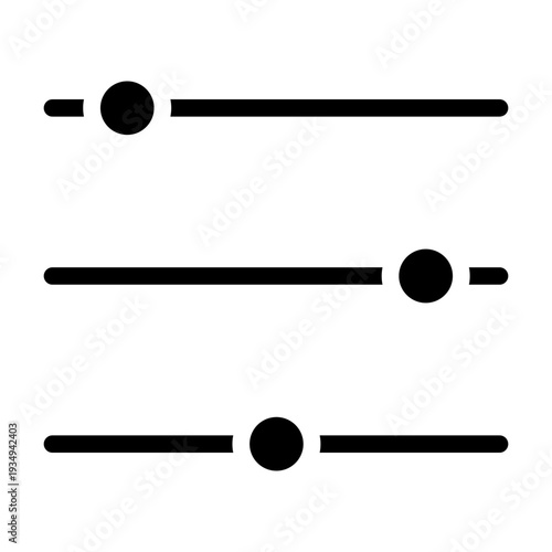 preferences glyph icon