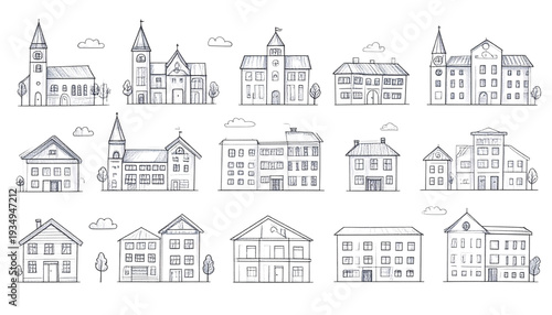 Comprehensive collection of mathematical and logical circuit diagrams and functions isolated on transparent background