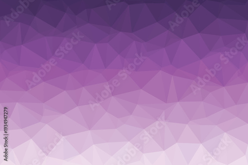 Striking purple and lavender low poly geometric pattern showcasing a captivating color blend