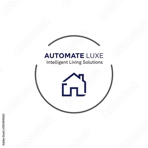 Automate Luxe Logo Intelligent Living Solutions.