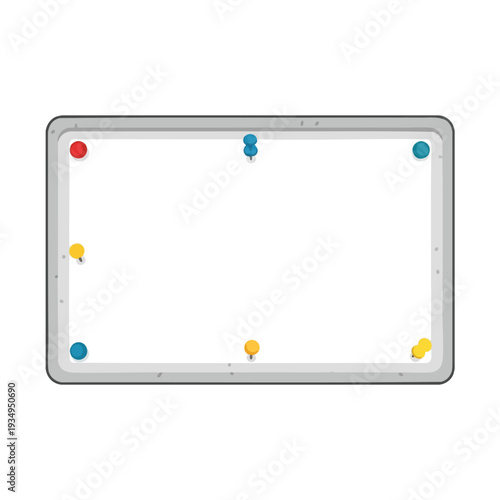 Pool Table with Colored Balls