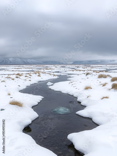 Winter, Seno Pia, East Arm, Tierra del Fuego, Chile