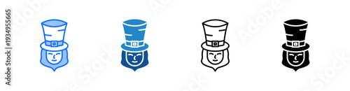 Leprechaun Multiple Style Icon Set 