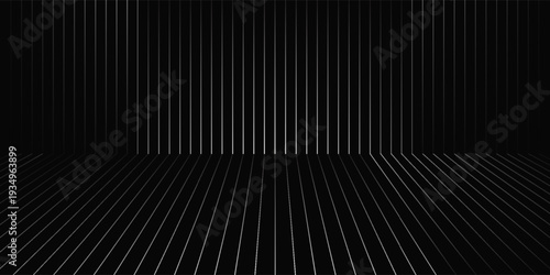 Abstract digital wave of particles. Futuristic point wave. Technology background vector. Vector illustration