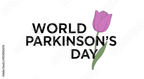 World Parkinsons Day Tulip Awareness Campaign.