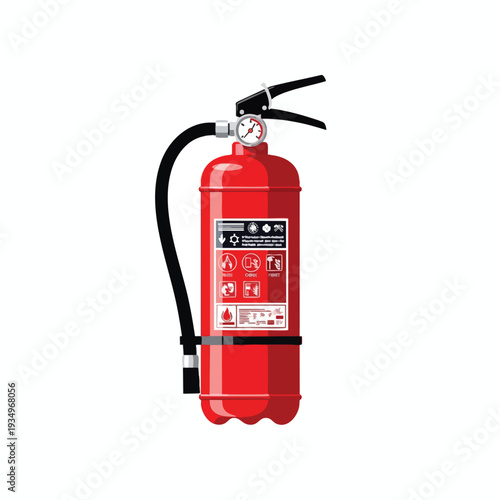 Fire Extinguisher Equipment for Safety Emergency Preparedness and Fire Prevention