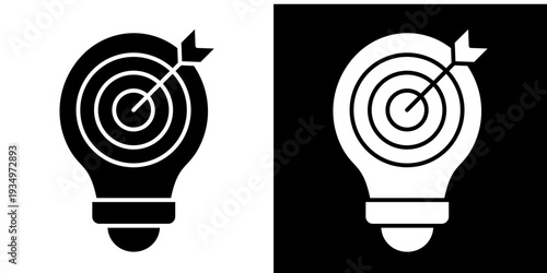 Strategy In Monochrome Glyph