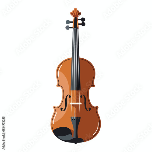 Illustration of a Violin Instrument