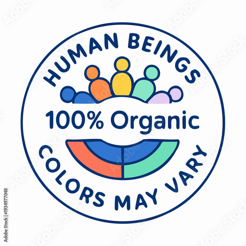 circle of humanity celebrating organic diversity through vibrant colors, shared identity, and inclusive belonging