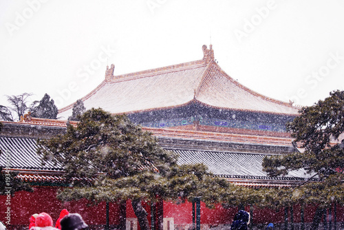 The Empire Palace in the Snow Storm