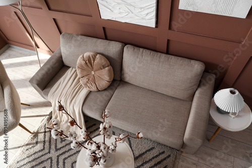 Interior of stylish living ...