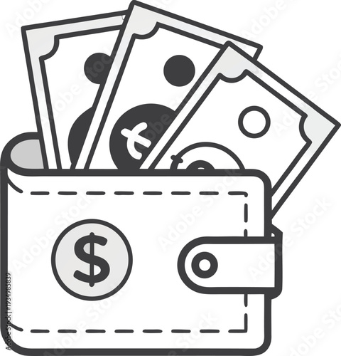 credit card and money