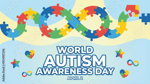 Celebrate World Autism Awareness Day on April 2nd with a Symbol of Hope and Understanding